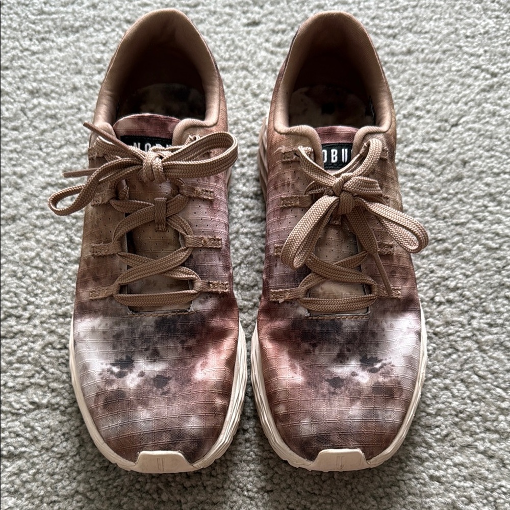 NOBULL Women's Brown and Pink Trainers size 8.5 Women’s